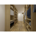 Luxusschlafzimmer Wanddesign Custom Holz Tür Garderobe